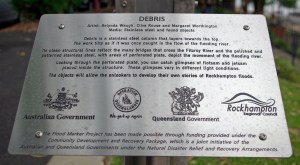 DEBRIS PLAQUE 1